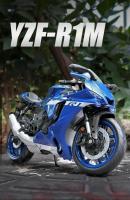 Modelo De Motocicleta Yamaha YZF-R1M 60 Aniversario Colección De Juguetes a Escala 1:12 Con Amortiguadores Regalo Para Niños - details 0