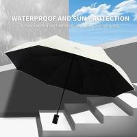 Paraguas Automático Plegable Mini Anti UV Para Lluvia Y Sol Resistente Al Viento Ligero Moda Portátil Para Hombres Mujeres Y Niños Paraguas De Protección Solar - details 4
