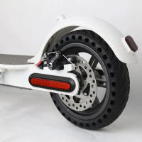 Cubierta de rueda reflectante para patinete eléctrico xiaomi carcasa protectora delantera y trasera, Reflector nocturno de seguridad - details 8