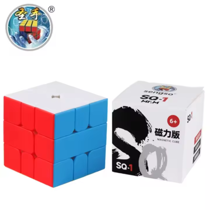 Picube SengSo SQ-1 Cubo Mágico Cuadrado Magico Puzzle Educativo Para Niños Y Adultos Material Plástico Magnético - 1