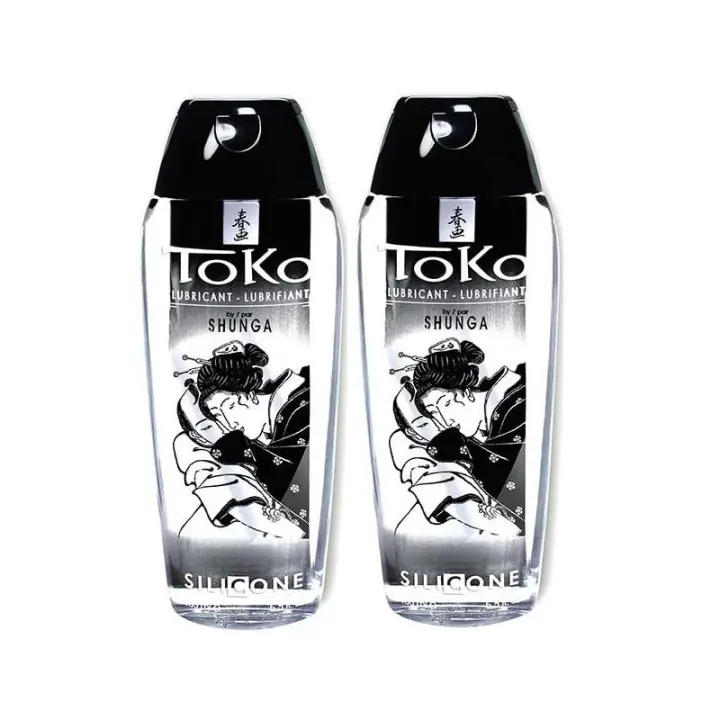 INCIENSOSHOP - Pack 2 unidades de lubricante de Silicona TOKO de SHUNGA en unidades de 165ml - 1