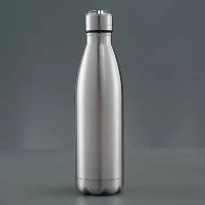 Botella De Agua De Acero Inoxidable 750/1000ML Portátil Para Deporte Al Aire Libre Ciclismo Camping Senderismo - Vaso De Bebida Reutilizable Para Adultos - 1