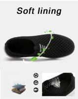 Zapatos Casuales Para Hombre Transpirables Tenis Ligeros De Vulcanización Malla Suave Talla Grande Antideslizantes Planos - details 2