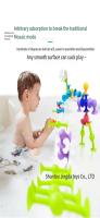 Juguete Musical De Adhesión Mágica Para Niños Tablero De Darts Puzzle De Construcción Bloques Suaves Con Succión Juguete Sin Batería - details 0