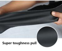 Funda De Volante De Cuero Artificial Negro Personalizable Para Nissan QASHQAI X-Trail NV200 Rogue Hecha a Mano Para Todas Las Estaciones - details 3