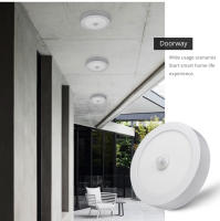Lámpara De Techo LED Nocturna Con Sensor De Movimiento PIR 18W 12W 6W Para Pasillo Dormitorio Baño Luz Humano Inducción 85-265V - details 7
