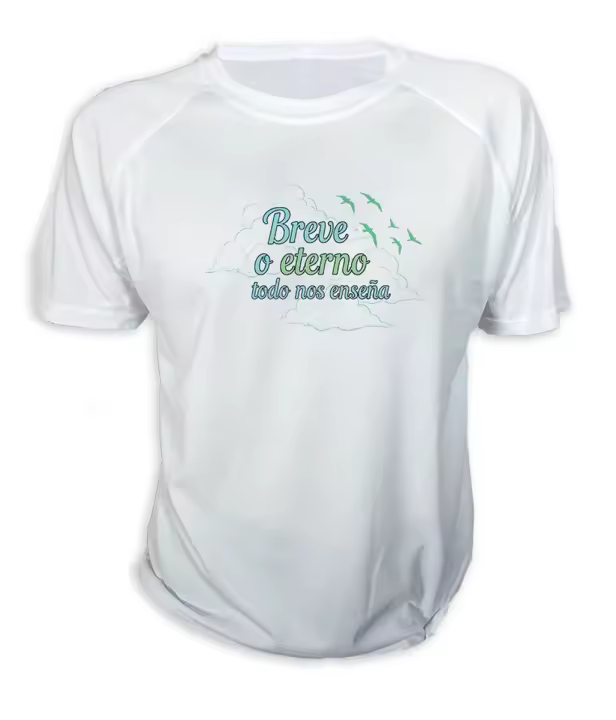 MERCHANDMANIA CAMISETA frase consejo aprender enseñar vida tshirt - 1