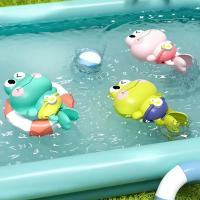 Rana De Baño De Manivela Para Niños Juguetes De Agua Montessori ABS Sin Batería Ni Moldes Juguete Cognitivo Para Bebés Y Niños Pequeños - details 7