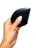 Varita De Cuarzo Negro Natural 1 Pieza Masajeador Corporal Y Facial Herramienta De Cuidado De La Piel Sin Fuentes De Energía - details 8