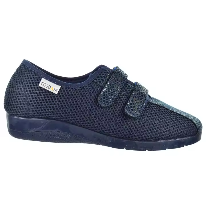 Cosdam 9022 Zapatilla textil Velcro Pies delicados Mujer - 1