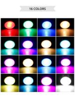Bombilla LED GU10 10W RGB Modo Ajustable Con Control Remoto De 24 Teclas Luz Ambiental Para Dormitorio Decoración Interior - details 4