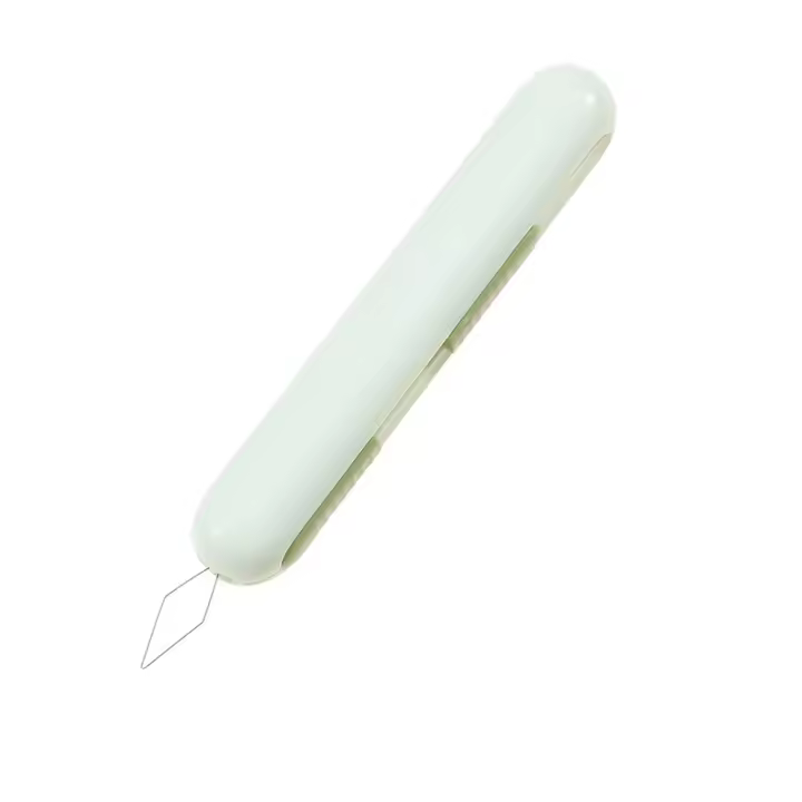 Herramienta De Costura 2 En 1 Agujas De Ropa Y Remoción De Costuras Threading Y Remover Para Bordado Y Artesanía Material ABS+Metal - 1