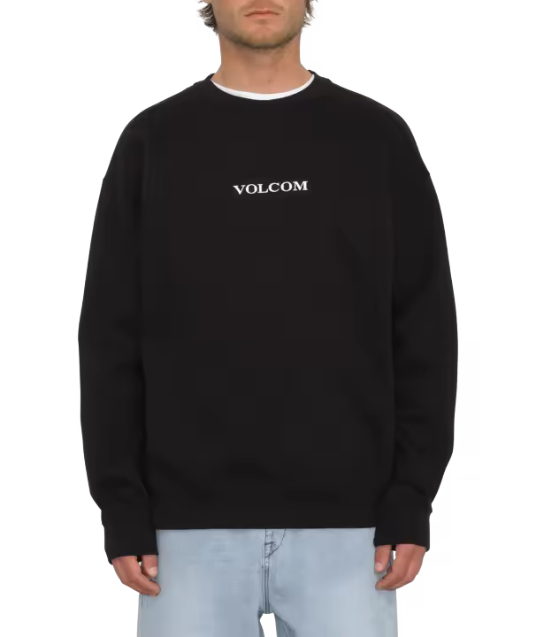 Sudadera Volcom Volcom Stone Crew Fleece - Black - 1