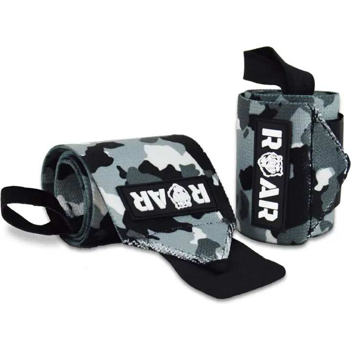 Roar® Muñequeras deportivas, Muñequeras crossfit hombre y mujer, Muñequeras gym hombre, Wrist wraps, Muñequera crossfit, Muñequeras gimnasio, Calistenia, Musculación, Halterofilia - 1