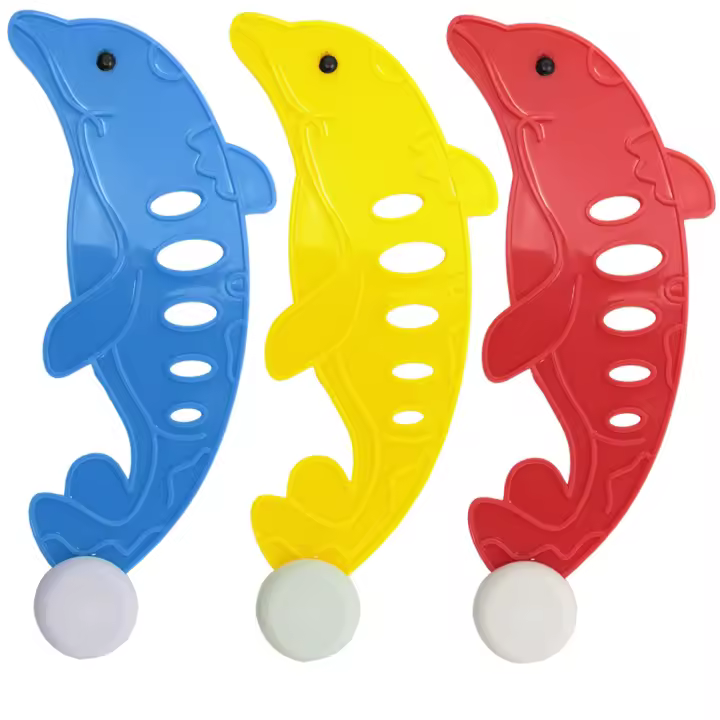 Juguetes De Natación Para Niños Delfín Y Pez Bola De Agua Torpedo De Diversión Juego De Buscado En La Piscina Para Niños - 1