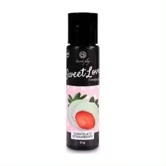 Secret Play Fresas & Chocolate Blanco Lubricante Sweet Love 60Ml - 1