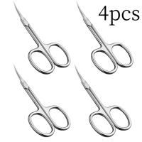 Tijeras De Cutícula Rusas Profesionales De Acero Inoxidable Para Corte Y Eliminación De Piel Muerta Con Punta Curva Unidad De 1-8 Piezas - details 0