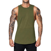 Nueva Llegada De Camiseta De Hombre Para Entrenamiento Ropa De Levantamiento De Pesas Singlet Sin Mangas Deporte Camiseta De Vestido - details 7
