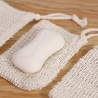 Bolsa De Malla Para Ducha Y Baño Exfoliante Saver De Jabón 5/1Pcs Accesorio De Baño Con Soporte De Red Para Jabón - details 3