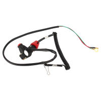 Interruptor De Paro Del Motor Para Motocicleta Barco Outboard ATV Moto Ride on Motosierra Seguridad Lanyard De 70cm - details 1
