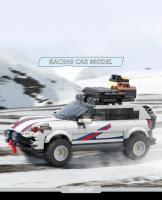 Bloques De Construcción De Vehículo Off-Road Para Ciudad 406 Piezas Juguete Educativo DIY Para Niños Regalos De Fiestas Y Navidad Modelo De Carrera De Coche Colección Decoración De Escritorio - details 0