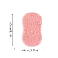 Cepillo De Limpieza Facial De Silicona Mini Herramienta De Belleza Masajeador De Piel Exfoliador Suave Para Limpieza Profunda - details 0
