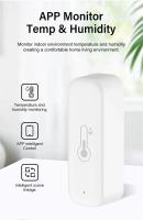 Termómetro Inteligente WiFi Tuya Con Medición De Temperatura Y Humedad Compatible Con Alexa Google Home Y App Smart Life Alarma Remota - details 1