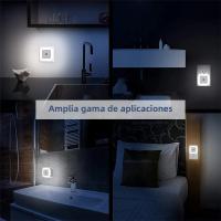 Lámpara Nocturna LED Con Sensor De Movimiento Smart Batería Operada Para Lámpara De Mesa WC Pasillo Camino Toilette Iluminación Del Hogar Rectangular Color Variado - details 6