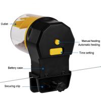 Alimentador De Pecera Automático Inteligente Con Capacidad Grande Para Acuarios De Peces Dorados Y Acuarios LCD De Plástico - details 4