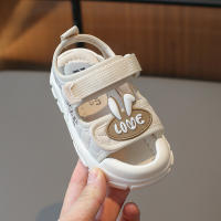 Sandalias Para Niños Y Niñas Verano Nueva Color Caqui Dibujos Animados Niños Bebé Zapatos Suaves Antideslizantes Tallas Reales - details 2