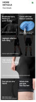 ROCKBROS Shorts De Ciclismo Para Verano Transpirables Con Esponja 3D Absorción De Choque MTB Shorts De Bicicleta De Carretera Para Hombres - details 2