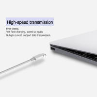Cable De Carga Rápida 30W Tipo C a Tipo C Para Samsung Galaxy S21 Ultra 5G S20 S10 S9 Note 20 A71 A51 A52 Cable USB C Original - details 3