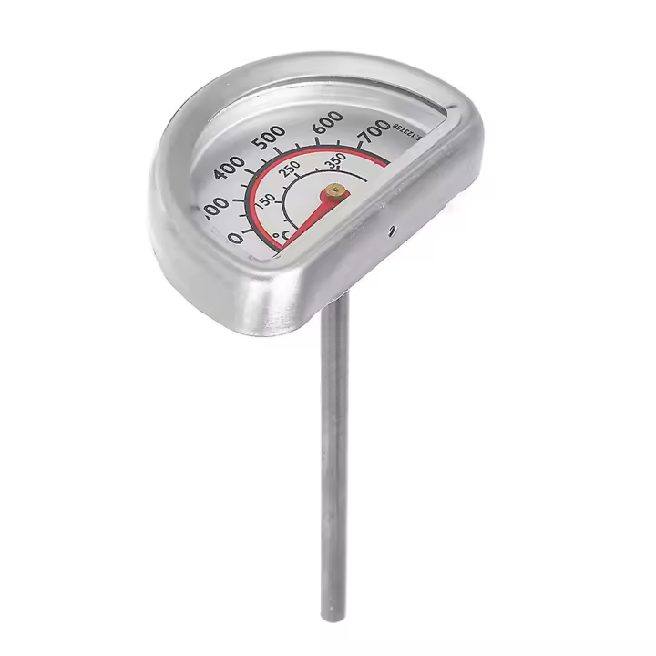 2Pcs Replacement Thermometer Heat Indicator Gauge for Charbroil Grill 463224611 - 1