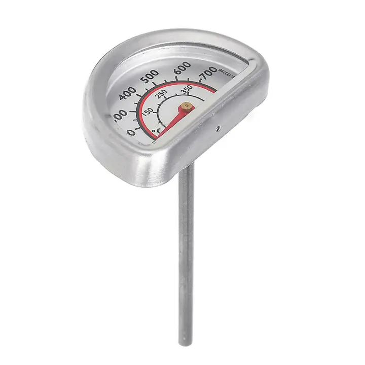 2Pcs Replacement Thermometer Heat Indicator Gauge for Charbroil Grill 463224611 - 1