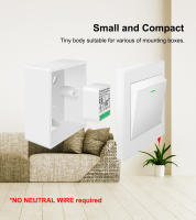 Interruptor Inteligente De Luz Girier Tuya ZigBee 3.0 Sin Cable Neutro Requiere Trabaja Con Alexa Google Home Soporte 2 Modos De Control - details 11