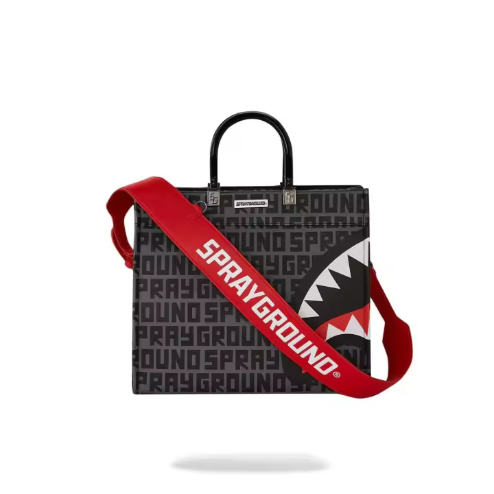 Bolso Sprayground 910T5613NSZ Split Infinity Check Tortuga Tote - 1