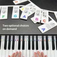 Etiquetas De Teclado De Piano De Silicona Desmontables Para Principiantes Aprendizaje De Piano Para 88/61 Teclas - details 2