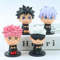 Figura De Anime Jujutsu Kaisen Set De Juguetes PVC De 6.5cm Itadori Yuji Satoru Gojo Fushiguro Megumi Kugisaki Nobara Decoración Para Coche Regalos Para Adultos - details 2