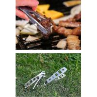 Pinza para Ollas y Sartenes, forceps para Platos Calientes de Cocina, suministro para acampar - details 0