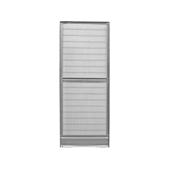 PANEL CON PUERTA VOLAD. 6,9,12 GALVA. - 1