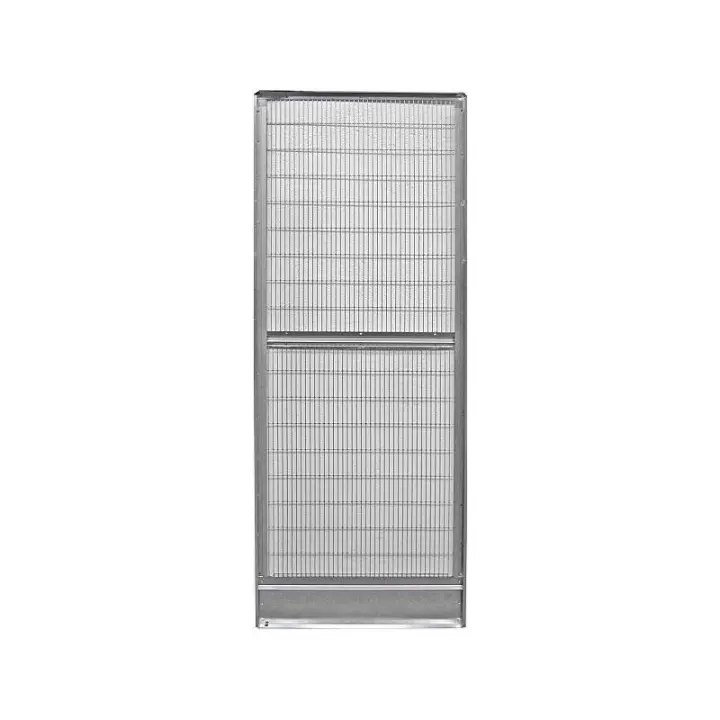 PANEL CON PUERTA VOLAD. 6,9,12 GALVA. - 1