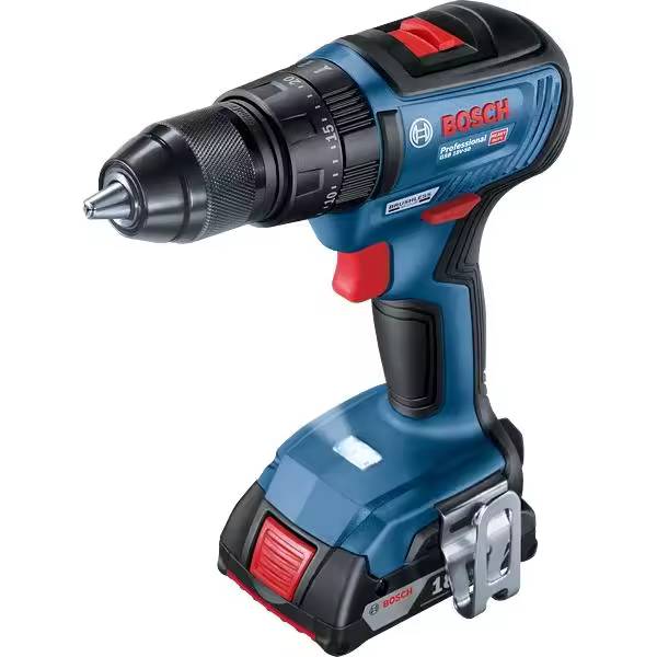 Bosch GSB 18V-50 1800 RPM Sin llave 1,1 kg Negro, Azul - 1