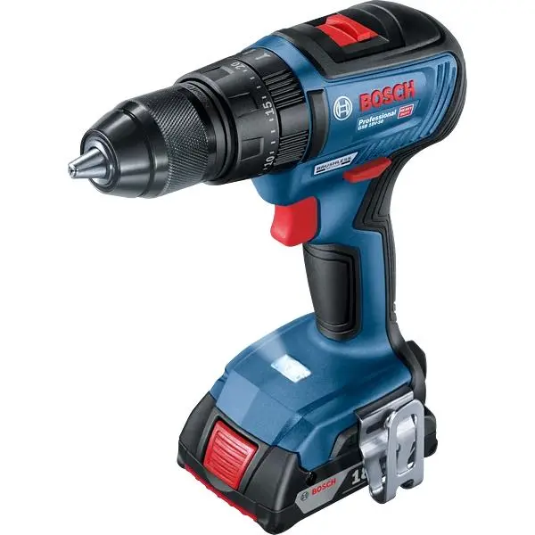 Bosch GSB 18V-50 1800 RPM Sin llave 1,1 kg Negro, Azul - 1