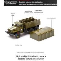 Camión De Juguete De Aleación De Metal 1:50 Modelo Blindado De Transporte De Coches Sin Pegamento Para Niños Y Niñas Edad Recomendada 4-12 Años - details 1