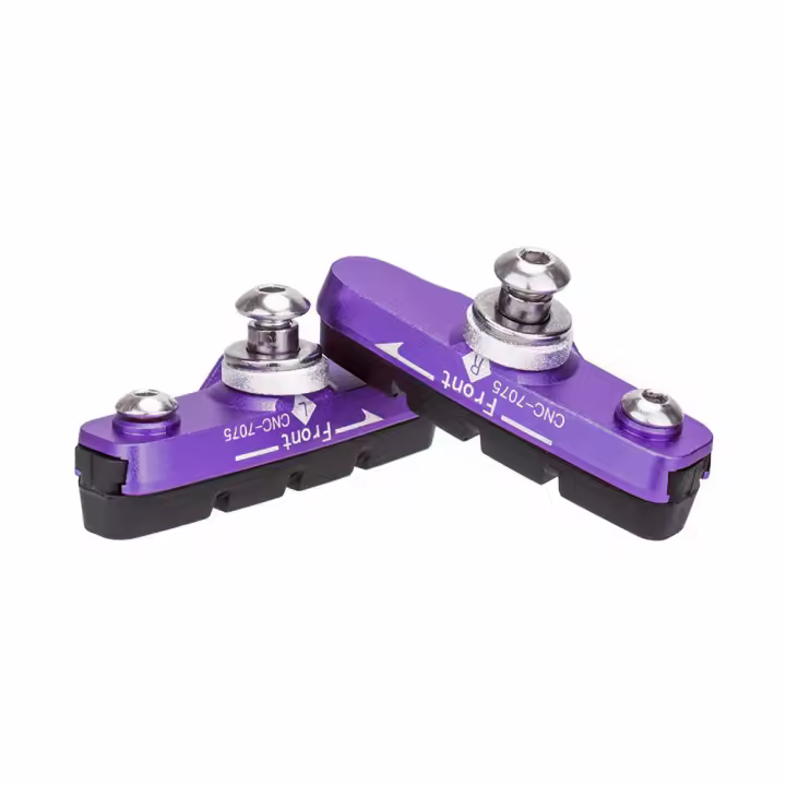 ZTTO Zapatos De Freno Para Bicicleta De Carretera Caliper Hoof Reemplazable Pads De Goma En CNC Bloque Para Rines De Aluminio Sistema De Freno Por Fricción - 1