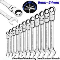 Llave De Eje Plegable Ratchete 1 Pieza Herramienta Métrica Para Reparación De Automóviles Y Hogar En El Garage - details 12