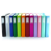 Caja rígida de Archivo de 5 cm con Cierre de Gomas Elásticas Redondas extra Anchas a Juego con Cubiertas Rígidas y Solapas muy Resistentes en 12 Colores Colorline. 100% Reciclable by Office Box. - details 4