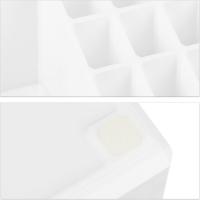 Relaxdays 10023135_49 Organizador Maquillaje con Cajones, Blanco, 14x24x30 cm - details 2