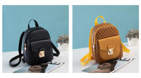Nueva Mochila Para Mujer Moda Casual Con Estampado Cierre De Puntera Pequeña Mochila De Libros Material PU Con Lining De Poliéster - details 8