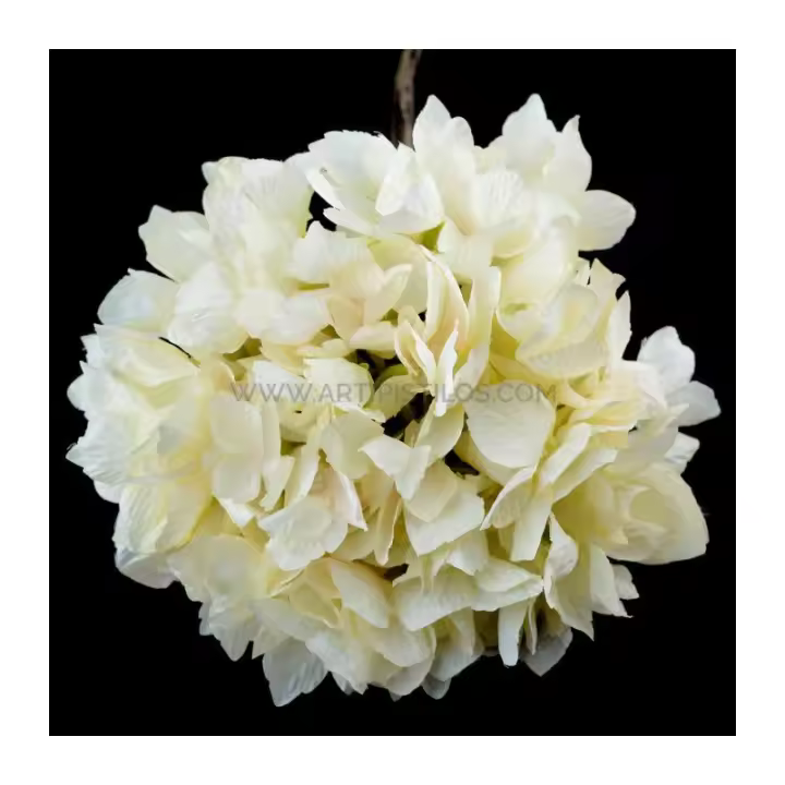 Hortensia de Tela Anaís Raíz Flores para Sombreros y Tocados - 1